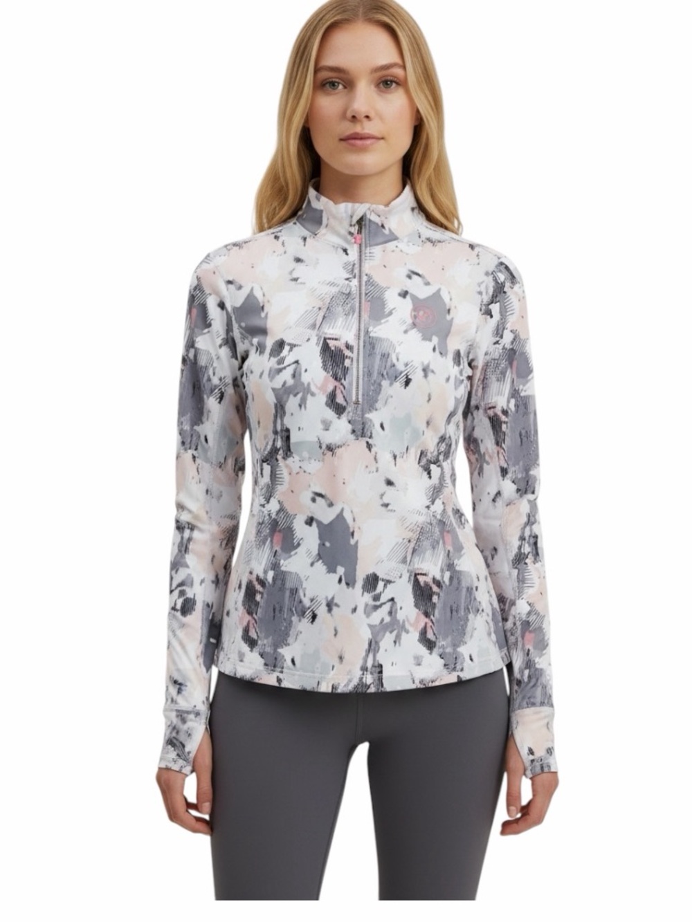 CHASE 54 long sleeve half zip Golf Top Size X-small